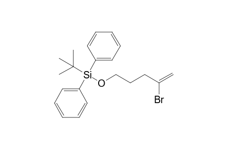 4-Bromanylpent-4-enoxy-tert-butyl-diphenyl-silane