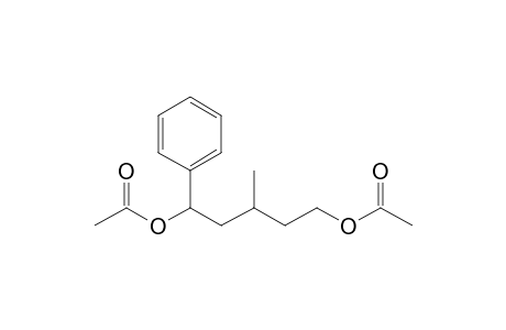 (anti)-3-Methyl-5-acetoxy-1-phenylpentyl acetate