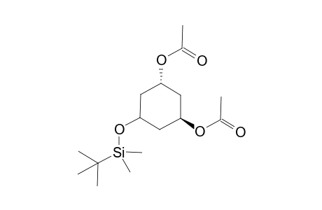 (1R,3R)-1,3-Diacetoxy-5-(tert-butyldimethylsilyloxy)cyclohexane