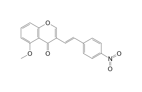 (E)-3-Styryl-4'-nitro-5-methoxychromone