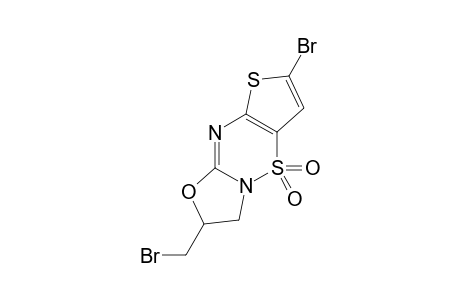 7-BROMO-2-(BROMOMETHYL)-2,3-DIHYDROOXAZOLO-[3,2-E]-THIENO-[2,3-E]-[1,2,4]-THIADIAZINE-5,5-DIOXIDE