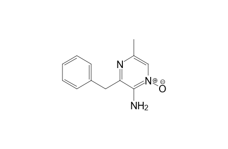 2-Amino-3-benzyl-5-methylpyrazine-1-oxide