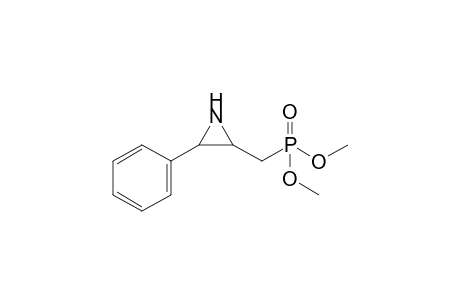 Dimethyl [(3-phenylaziridin-2-yl)methyl]phosphonate
