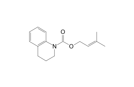 3-Methylbut-2-en-1-yl 3,4-dihydroquinoline-1(2H)-carboxylate
