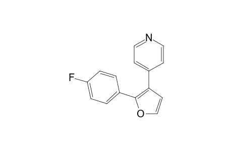 2-(4-Fluorophenyl)-3-(pyridin-4-yl)furan