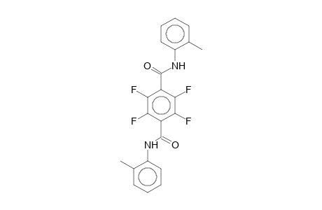 2,3,5,6-tetrafluoro-1-N,4-N-bis(2-methylphenyl)benzene-1,4-dicarboxamide