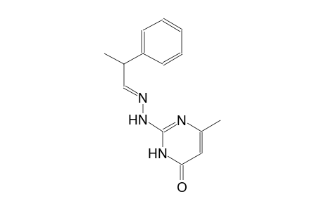 benzeneacetaldehyde, alpha-methyl-, (1,6-dihydro-4-methyl-6-oxo-2-pyrimidinyl)hydrazone