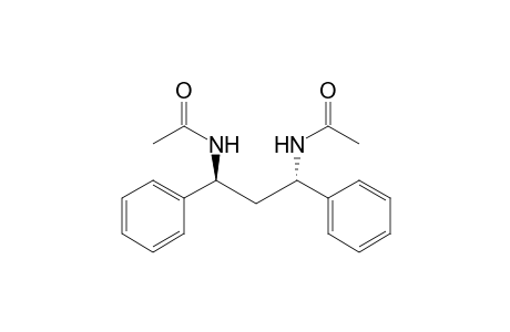 (1S*,3S*)-N,N'-Biacetyl-1,3-diphenyl-1,3-propanediamine