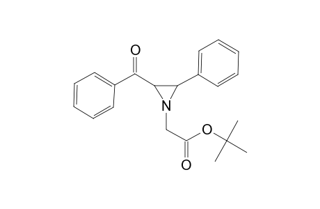 (2'RS,3'SR)-tert-Butyl 2-(2'-Benzoyl-3'-phenylaziridin-1-yl)acetate