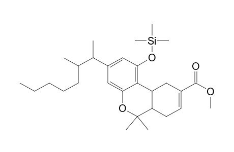 Methyl 3-(1',2'-dimethylheptyl)-1-trimethylsilyloxy-6a,7,10,10a-tetrahydro-6,6-dimethyl-6H-dibenzo[b,d]pyran-9-carboxylate