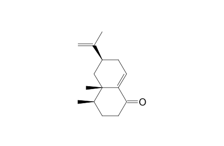 1(2H)-Naphthalenone, 3,4,4a,5,6,7-hexahydro-4,4a-dimethyl-6-(1-methylethenyl)-, (4.alpha.,4a.alpha.,6.alpha.)-(.+-.)-