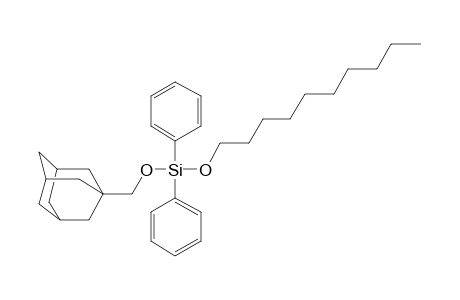 Silane, diphenyl(adamant-1-ylmethoxy)decyloxy-