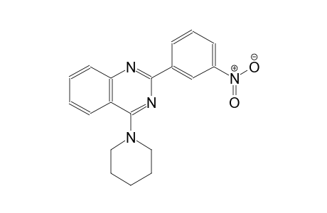 2-(3-nitrophenyl)-4-(1-piperidinyl)quinazoline