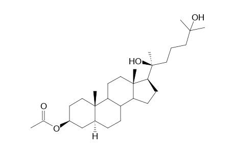 (20S)-20,25-Dihydroxy-5.alpha.-cholestan-3.beta.-yl acetate