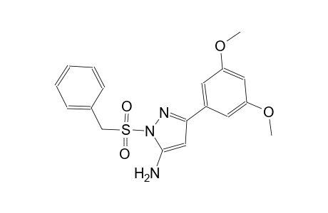 1H-pyrazol-5-amine, 3-(3,5-dimethoxyphenyl)-1-[(phenylmethyl)sulfonyl]-