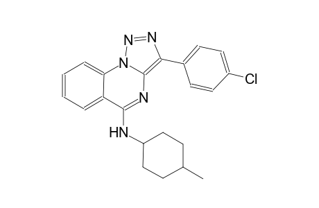 [1,2,3]triazolo[1,5-a]quinazolin-5-amine, 3-(4-chlorophenyl)-N-(4-methylcyclohexyl)-