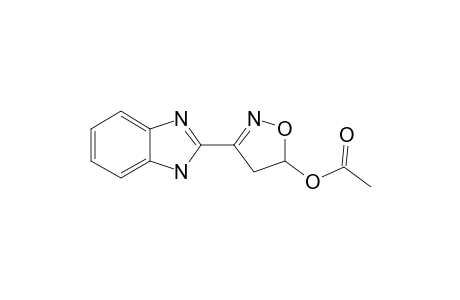 2-(5'-ACETOXYISOXAZOLIN-3'-YL)-BENZIMIDAZOLE
