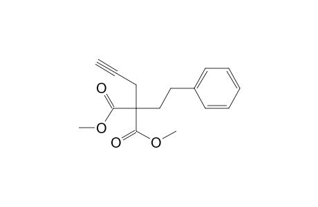 2-Phenethyl-2-prop-2-ynylmalonic acid dimethyl ester