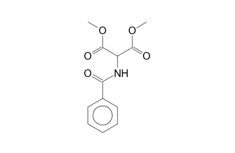 2-Benzoylaminomalonic acid, dimethyl ester