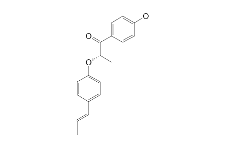 4-HYDROXY-ALPHA-[4-[(E)-1-PROPENYL]-PHENOXY]-PROPIOPHENONE