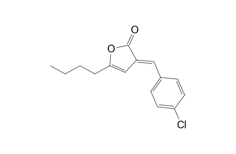 (E)-5-Butyl-3-[1-(4-chlorophenyl)methylidene]-3H-furan-2-one