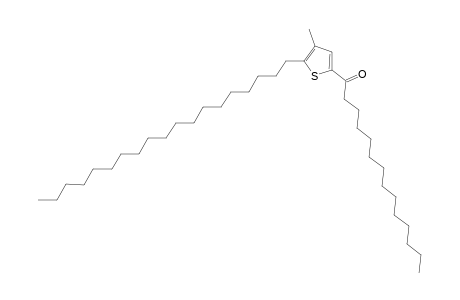 1-(4-Methyl-5-nonadecyl-2-thienyl)-1-tetradecanone