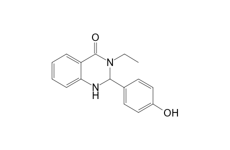 2,3-Dihydro-3-ethyl-2-(4-hydroxyphenyl)quinazolin-4(1H)-one