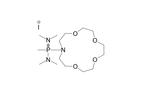N-(TETRAMETHYLDIAMIDOMETHYLPHOSPHONIO)-AZA-15-CROWN-5 IODIDE