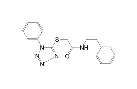 acetamide, N-(2-phenylethyl)-2-[(1-phenyl-1H-tetrazol-5-yl)thio]-