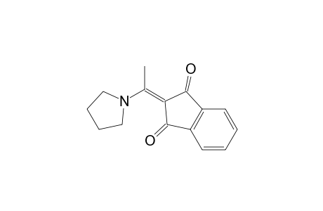 2-(1-pyrrolidin-1-ylethylidene)indane-1,3-dione