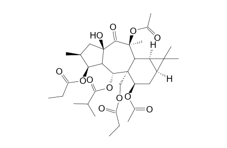 Premyrsinol-3,17-dipropanoate-5-isobutyrate - 7,13-Diacetate