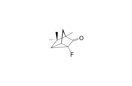 2-Fluoro-4,7,7-trimethyl-tricyclo(2.2.1.0/2,6/)heptan-3-one