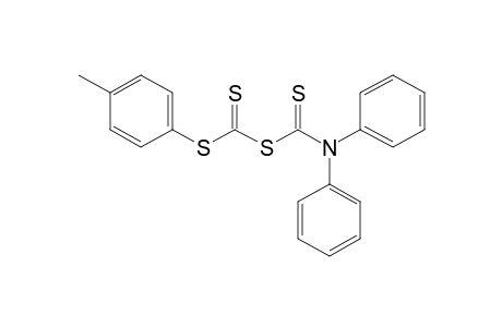 trithiocarbonic acid, p-tolyl ester, anhydrosulfide with diphenyldithiocarbamic acid