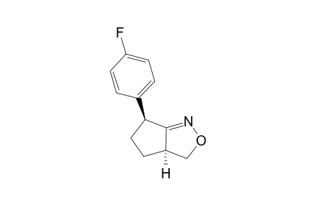 trans-3,3a,4,5,6,7-Hexahydro-6-(4-fluorophenyl)-3H-cyclopenta[c]isoxazole