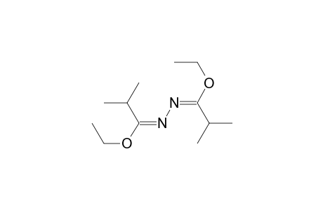 Ethyl ester of (E,E)-N-(1-ethoxy-2-methylpropylidene)-2-methylpropanehydrazonic acid