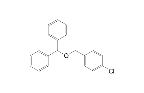 1-(benzhydryloxymethyl)-4-chloro-benzene