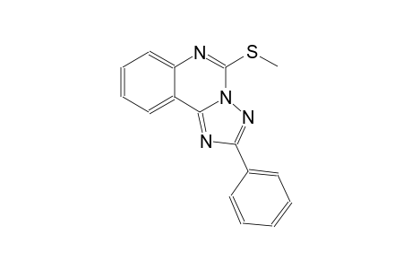 5-(methylsulfanyl)-2-phenyl[1,2,4]triazolo[1,5-c]quinazoline