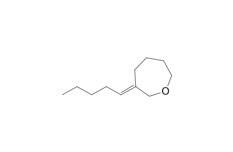 Oxepane, 3-pentylidene-, (E)-