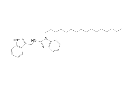 1-hexadecyl-N-(1H-indol-3-ylmethyl)-1H-benzimidazol-2-amine