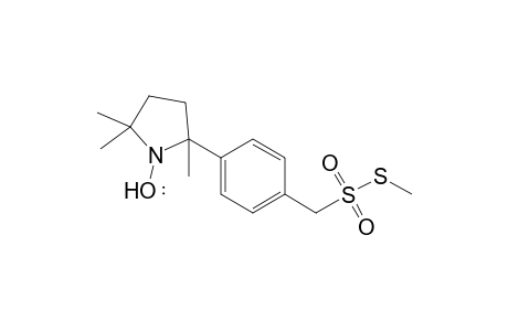 2-(4-Methanethiosulfonylmethylphenyl)-2,5,5-trimethylpyrrolidin-1-yloxyl radical