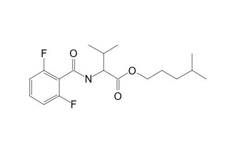 L-Valine, N-(2,6-difluorobenzoyl)-, isohexyl ester