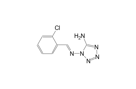 N~1~-[(E)-(2-chlorophenyl)methylidene]-1H-tetraazole-1,5-diamine