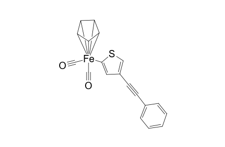 Iron, dicarbonyl(.eta.5-2,4-cyclopentadien-1-yl)[5-(phenylethynyl)-2-thienyl]-