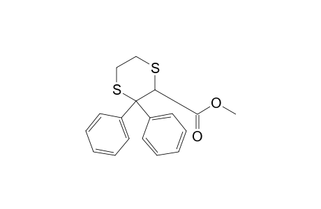 Methyl 3,3-diphenyl-1,4-dithiane-2-carboxylate