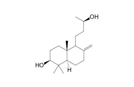 (2S,4aR,8aR)-5-((R)-3-Hydroxy-butyl)-1,1,4a-trimethyl-6-methylene-decahydro-naphthalen-2-ol