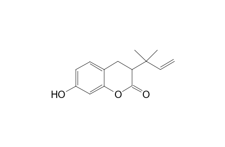 3-(1,1-Dimethylallyl)-3,4-dihydroumbeliferone