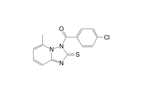 (4-Chlorophenyl)(5-methyl-2-thioxo-2H-[1,2,4]triazolo[1,5-a]pyridin-3-yl)methanone