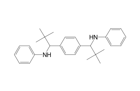 N-[1-[4-(1-anilino-2,2-dimethyl-propyl)phenyl]-2,2-dimethyl-propyl]aniline