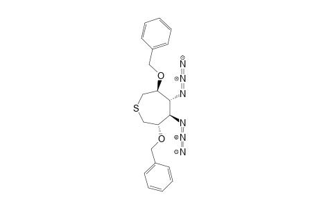 (-)-(3S,4R,5R,6S)-4,5-Diazido-3,6-di-O-benzylthiepane