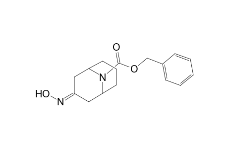 Benzyl 3-hydroxyimino-9-azabicyclo[3.3.1]nonane-9-carboxylate
